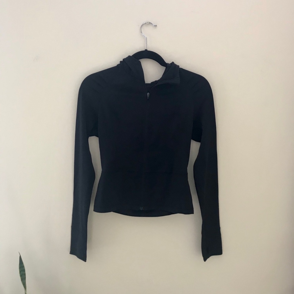 Lululemon hooded crop jacket